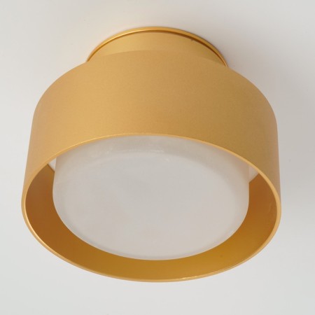 Ceiling light Feron HL367, IP44, GX53, 12 W, 110x110x75 mm, color gold-1