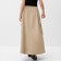 Women's skirt with Minaku pocket: safari beige color, rn 48