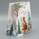 Laminated square Forest, 30 x 30 x 12 cm, new year