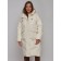Coat insulated winter female, size 44, beige color
