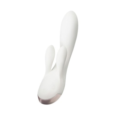 Satiffyer Double Flex Connect App, Silicon, 15.5cm, White-4