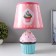 The desktop lamp with the lampshade "Pies in the blue cup" E14 40W 30x20x20 cm