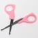 Manicure child: scissors, tongs, saws, tweezers, pink color