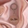 Acrylic key a keychain with a joke "oh, all", diam. 4.5 cm