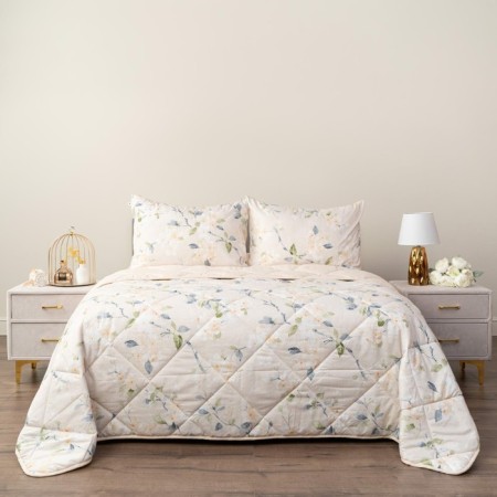 A set with a blanket euro Sofi de Marko "Massimo", size 230x250 cm, 200x220 cm, 50x70 cm - 2 pcs