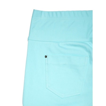 Pregnant Jeggins Conte Elegant Cosmo Belly, size L, Aqua Blue color-4