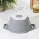 Pan, 1 l, glass cover, d = 18 cm, h = 9 cm, anti -stick coating, color light marble