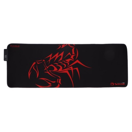 MARVO MG010 mouse mat, game, 800x305x4 mm, backlight, black-1