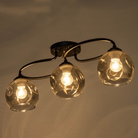 Chandelier 2775/3 E27 40W Black 45x28x25 cm-2