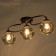 Chandelier 2775/3 E27 40W Black 45x28x25 cm
