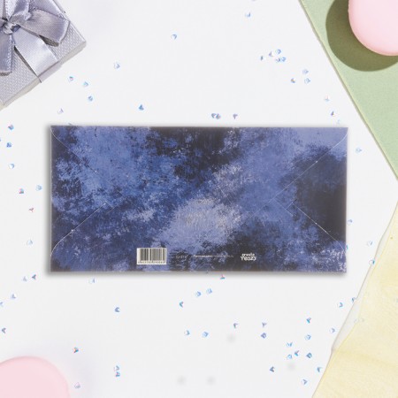 Money envelope "Happy Birthday!" blue, 16.5 x 8 cm-2