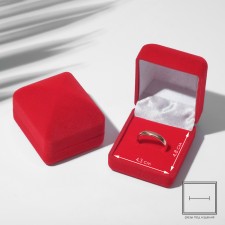 Velvet case for earrings/ring 