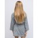 Baby robe, height 116 cm, gray color