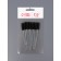 Brushes for eyebrows and eyelashes, set - 10 pcs, 10 cm, black/transparent color