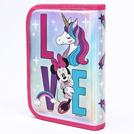 Hargon penal with holography, 1 section, 130x190x30 mm, hinged bar, Minnie Mouse and unicorn-2