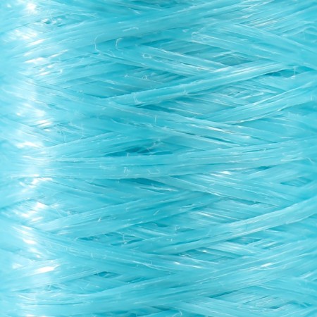 Gingerbread for manual knitting 100% polypropylene 200m/50g. (48-turquoise)-2