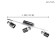 Davida 3x5W lamp LED Black 58x10cm