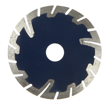 Disk diamond cutting tundra, segment with protective sectors, dry cut, 115 x 22 mm-2