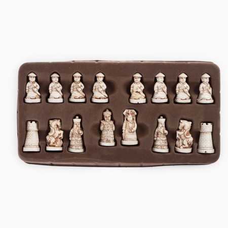 Chess desktop souvenir "Qing dynasties" 28 x 28 cm, king H-5.5 cm, pawn H-4.5 cm-2
