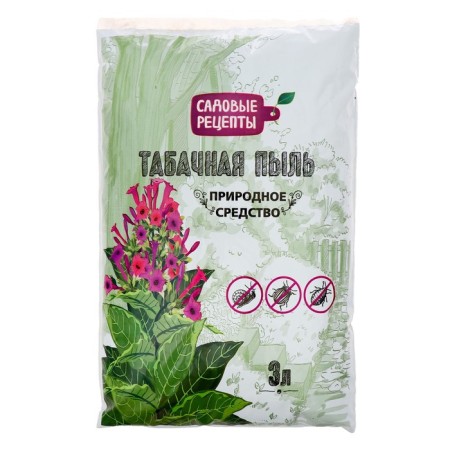 Insect remedy tobacco dust, garden recipes, 3 l