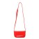 Messenger bag, valve department, red color 20x11x6cm