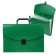A4 Calligrata Folder Portfire, 13 departments, 700 μm, up to 300 sheets, green