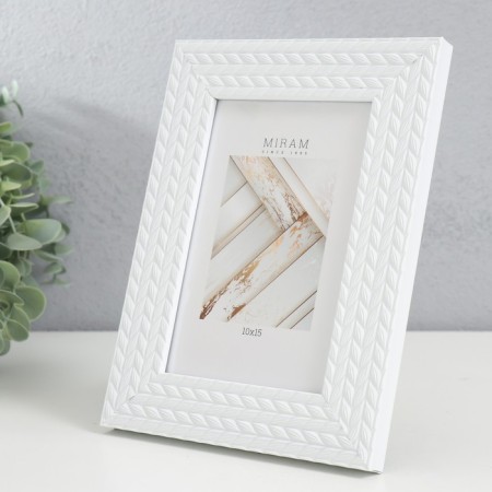 Photo frame Plastic "Mira" 10x15 cm, 651761-4, (plastic screen)-1
