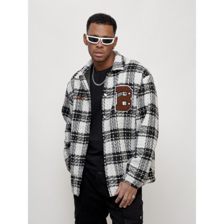 Male windbreaker, size 50, light-gray color-10