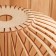 Wooden lampshade "Cloud", D = 35cm