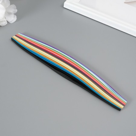 A set of quilling tools (170 half..0.0.5 cm, glue, needles, ruler, tweezers, in.D./sq.) 21x30cm-8