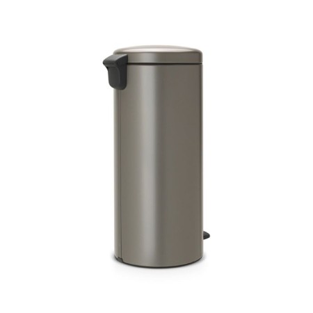 Brabantia Newcon bucket, plastic inner bucket, with pedal, platinum color, 30 liters-2