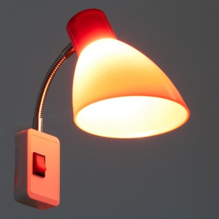 Sconces in the outlet "Classic" 1x10W E27 red 10x14.5x25 cm-10