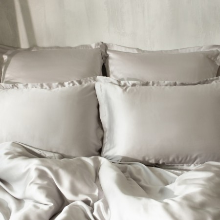 Pillowcase SL Home Tencel 50*70+3 cm, col. Light gray-1