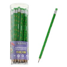 Pencil Chernographic Devente Avocado, HB, 2 mm, three -sided, sharpened