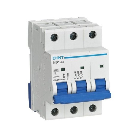 Circuit breaker automatic Chint 179707 3P, 40A, 6ka