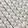 Self -adhesive panel 30*30cm mosaic cage silver