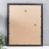 Photo frame plastic "Mira" 40x50 cm silver (plastic screen)