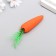 Easter decor "carrots" set 18 pcs carrots 8x1.3 cm, 8x8x8 cm
