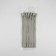 Lightning secret, No. 3, non-income, automatic lock, cotton, 20 cm, light gray color