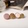 Halfish hair clip "Nicoletta" luxury, 8.5 cm