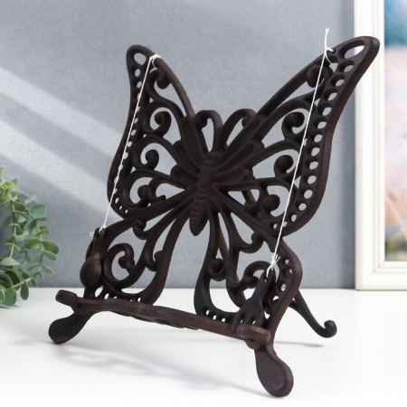 Souvenir cast iron stand "Butterfly" 29x5x27 cm-2
