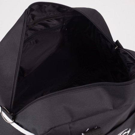 Sports bag, lightning department, 5 outer pockets, long belt, black color-2