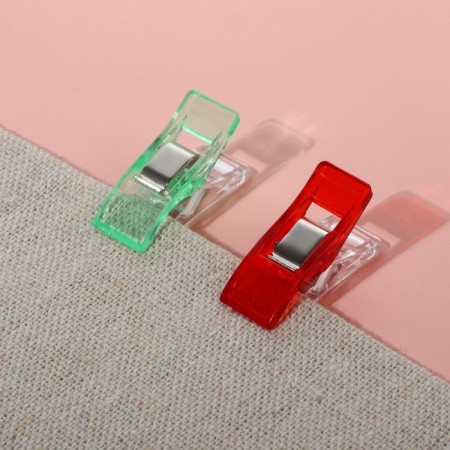 Clips for cut, 2.6 cm, 10 pcs, colorful color-3