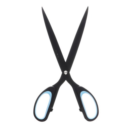 Lamark scissors, 25.4 cm, Teflon Non-steel coating, ergonomic plastic handle with soft inserts-3