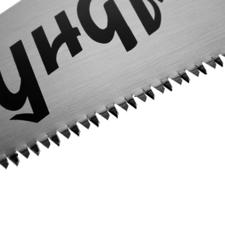 Hacksaw on wood tundra, 2k handle, 3D sharpening, heated tooth, 7-8 tpi, 350 mm-6
