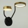 Bra 2292/2 LED 30W 3000-6000K black and gold 34x33x20.5 cm