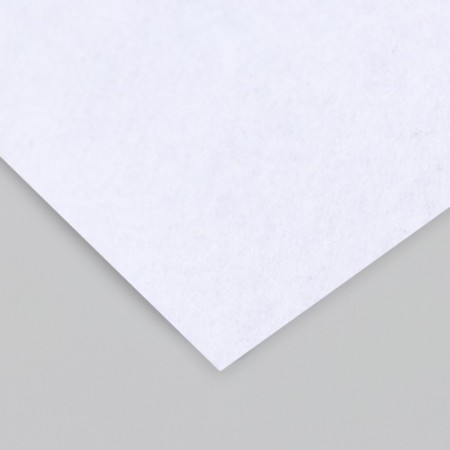 Soft 1 mm felt in the roll "white cloud" 50x70 cm-1