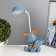 Table lamp with a "bear" LED 2W 3000K USB battery blue 15x14x30 cm