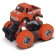 Machine, inertial mechanism, springs, orange color