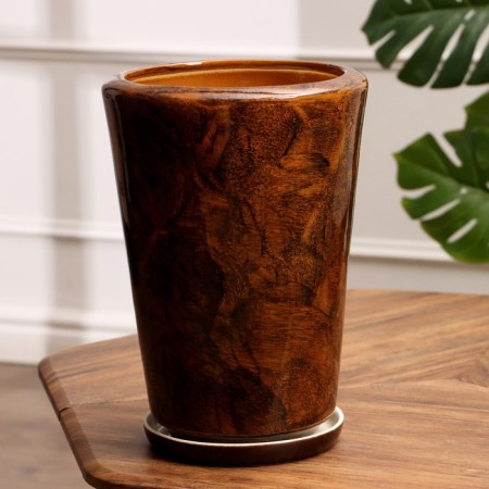 Set of pots 3pcs. "Cone" 20 l/ 8.5 l/ 3.5 l brown-1